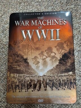 The War Machines of WWII Collector's Edition 10 DVD Set In Metal Tin